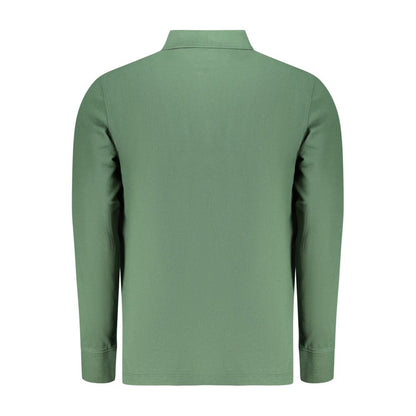 Green Cotton Polo Shirt