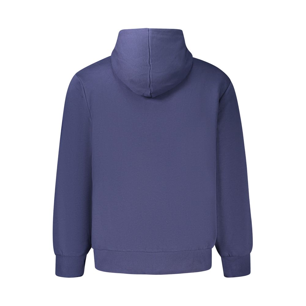 Blue Cotton Men's Sweatshirt