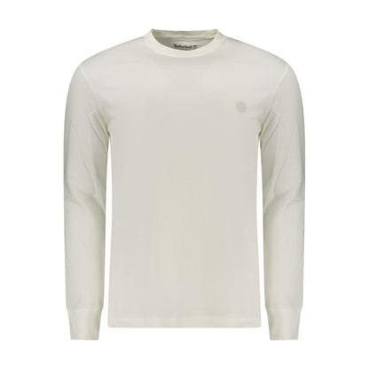 White Cotton Men's T-Shirt