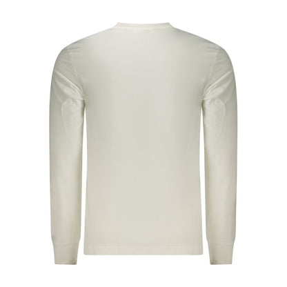 White Cotton Men's T-Shirt
