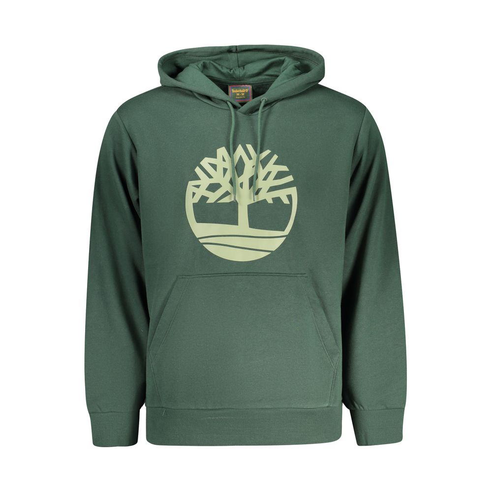 Green Cotton Men's Sweatshirt