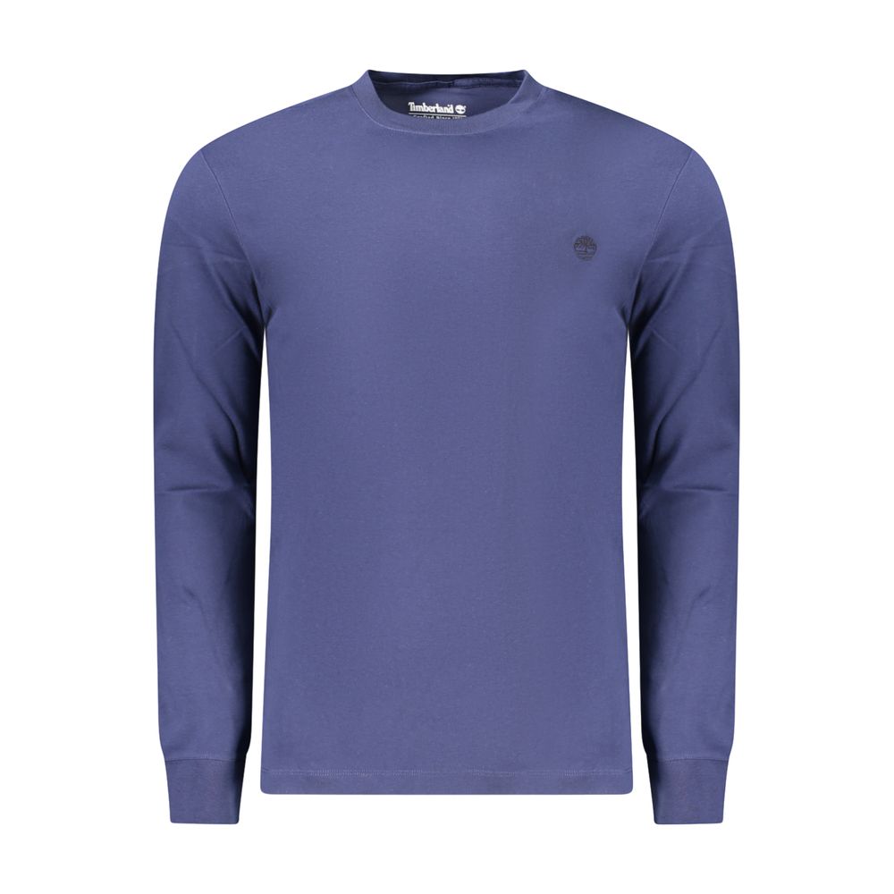 Blue Cotton Mens Tshirt