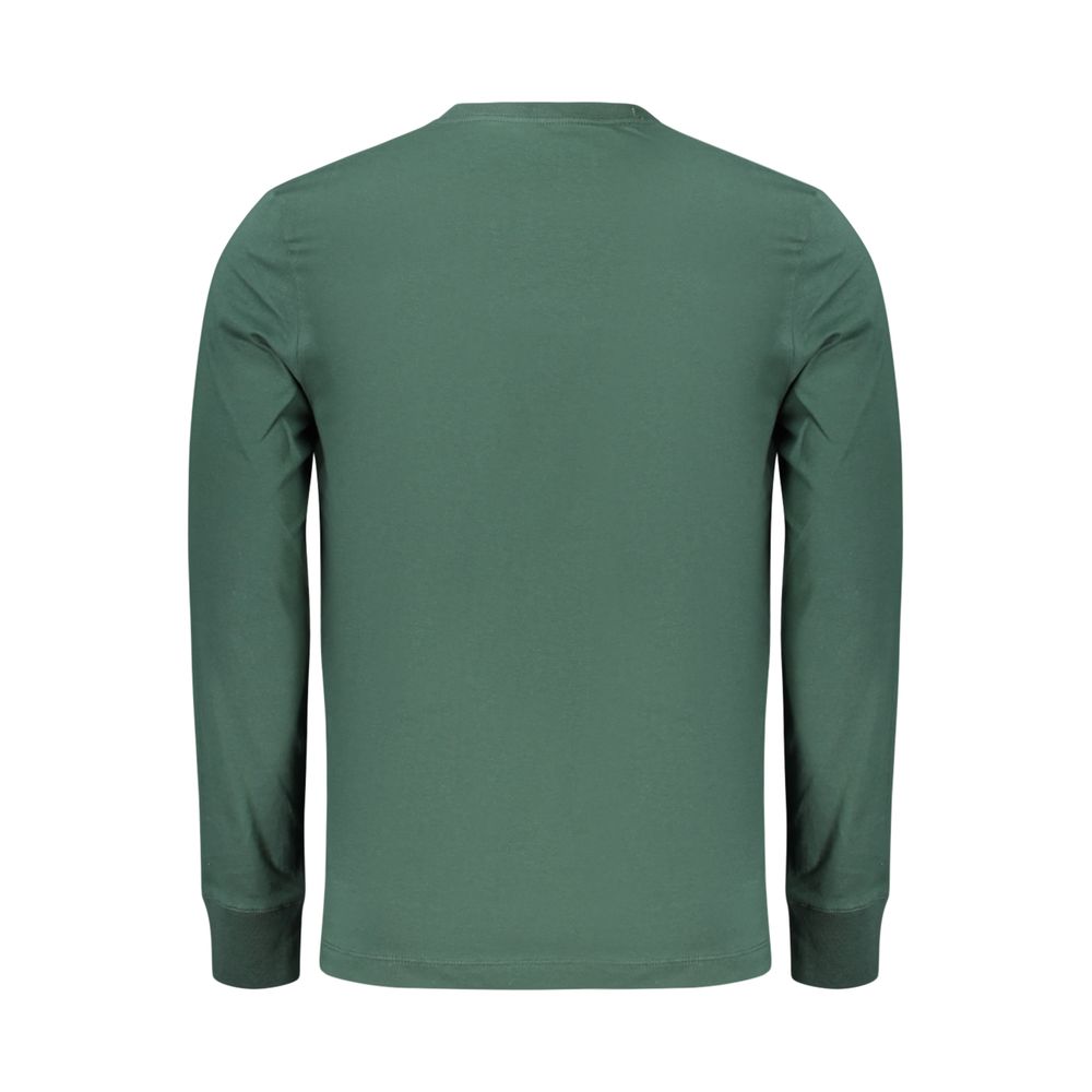 Green Cotton Men's T-Shirt