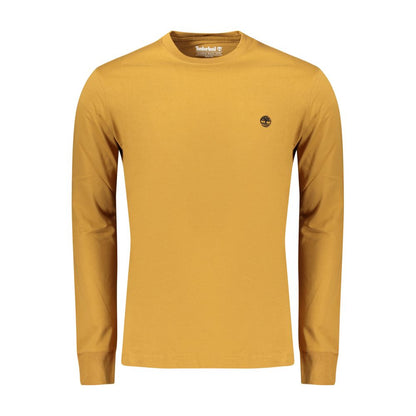Brown Cotton Mens T-Shirt
