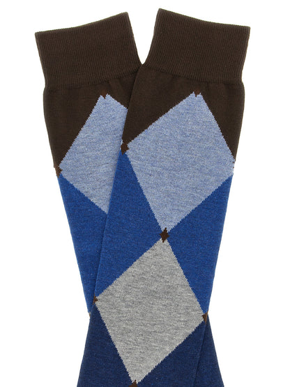 Brown Cotton Socks