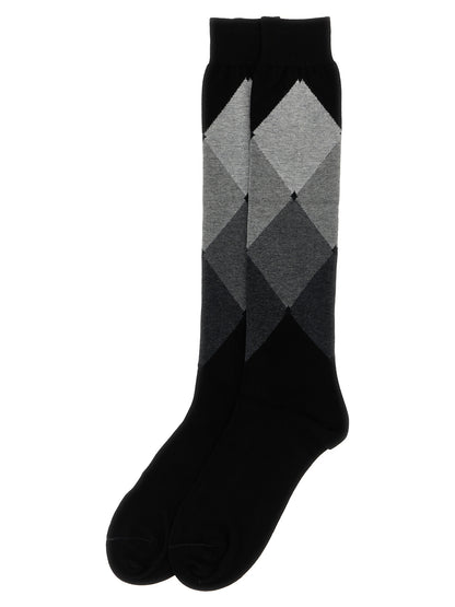 Black Cotton Socks