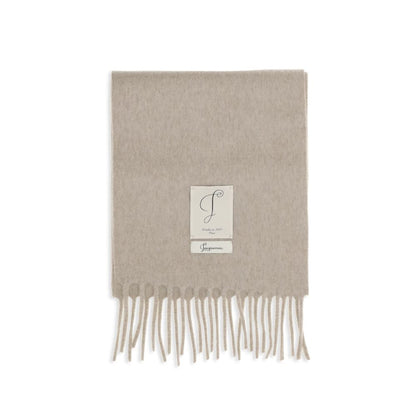 Beige Wool Oves Aries Scarf