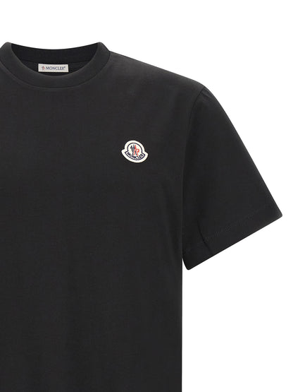 Black Cotton T-Shirt