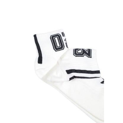 Black And White Cotton Socks