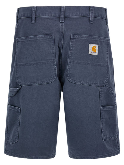 Blue Organic Cotton Bermuda Shorts