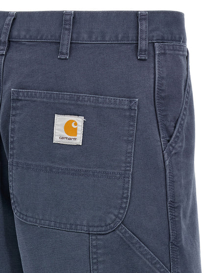 Blue Organic Cotton Bermuda Shorts