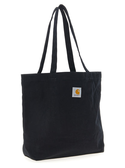 Black Cotton Tote Bag