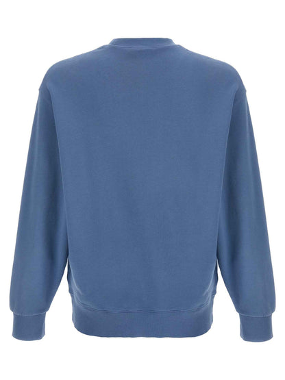 Blue Cotton Sweatshirt
