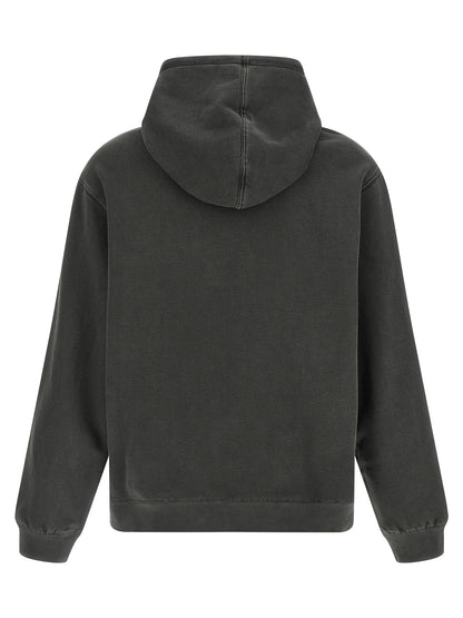 Black Cotton Sweatshirt