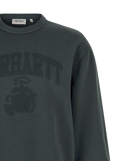 Blue Cotton Sweatshirt