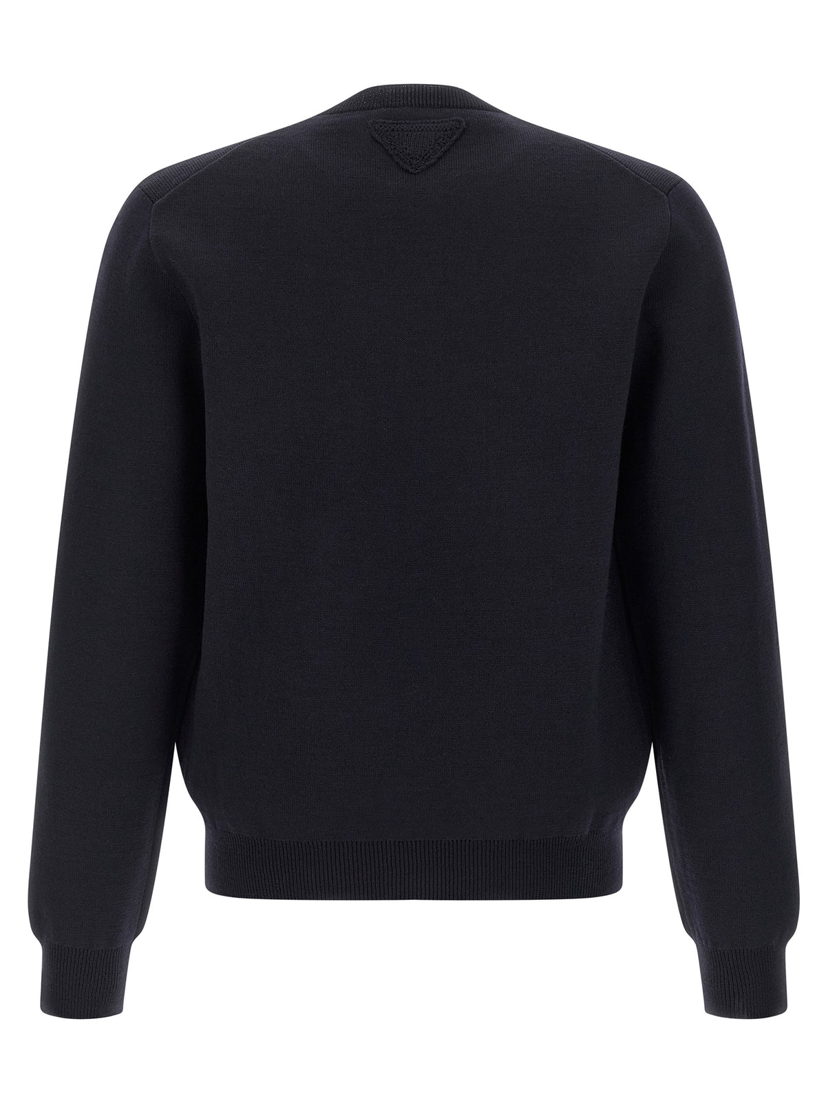 Blue Virgin Wool Cardigan