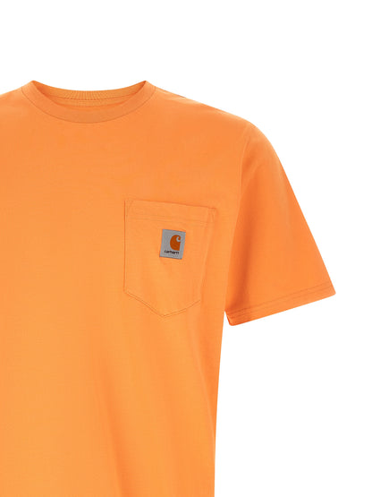 Orange Cotton T-Shirt