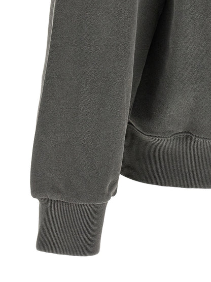 Black Cotton Sweatshirt