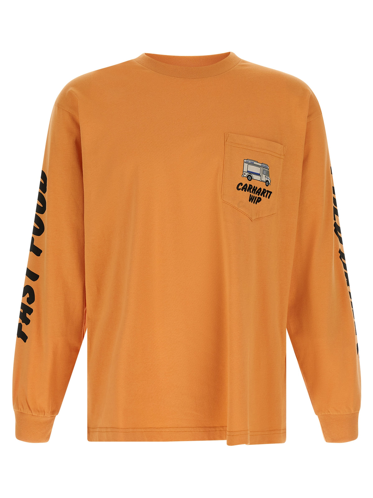 Orange Cotton T-Shirt