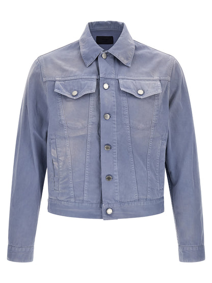 Blue Cotton Denim Jacket