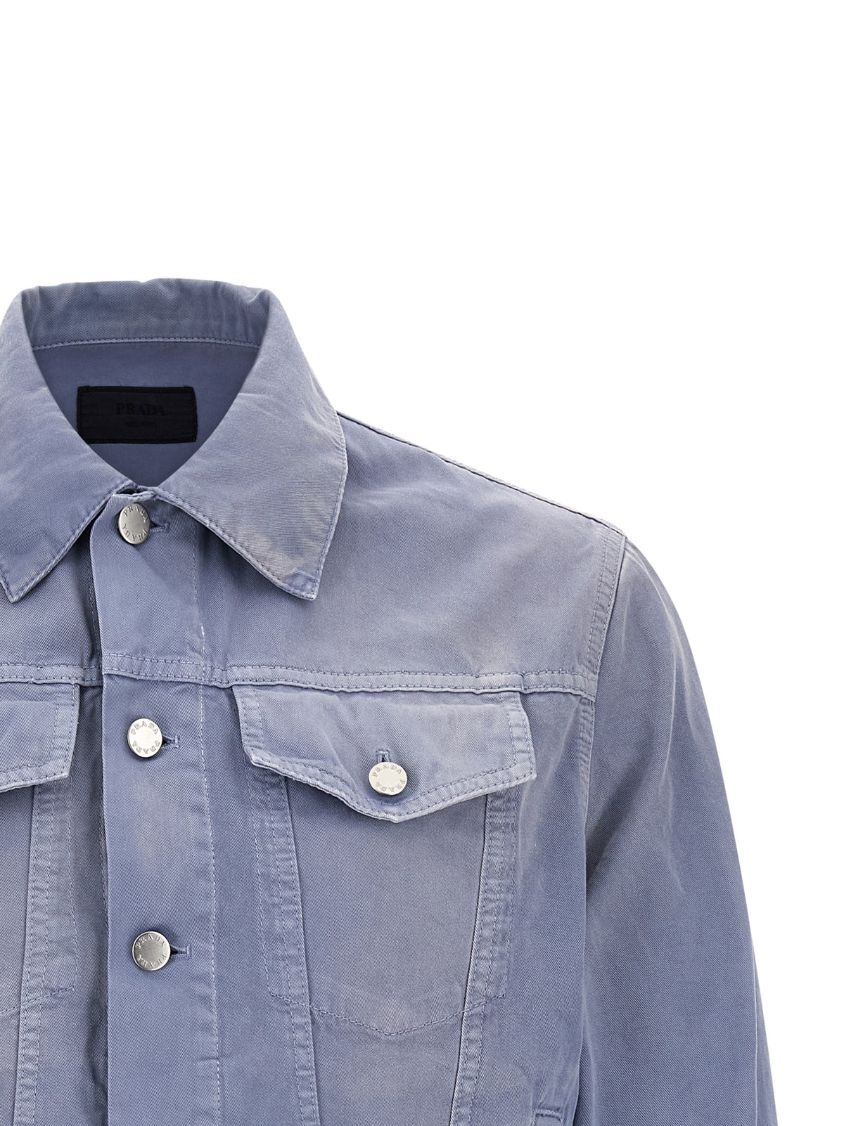 Blue Cotton Denim Jacket