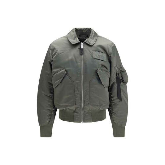 Bicolor Nylon Bomber
