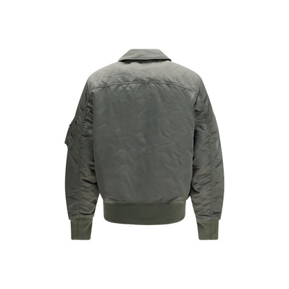Bicolor Nylon Bomber