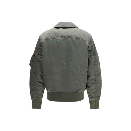 Bicolor Nylon Bomber