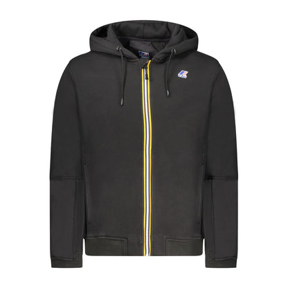 Black Cotton Men Sweater