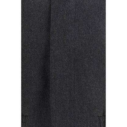 Gray Wool Oves Aries Bomber