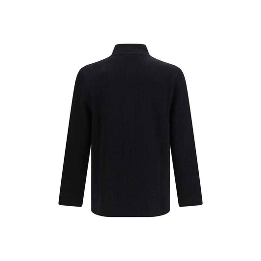 Black Wool Oves Aries Full-Length Jacket