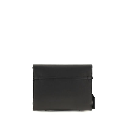 Black Calf Leather Bos Taurus Shoulder Bag