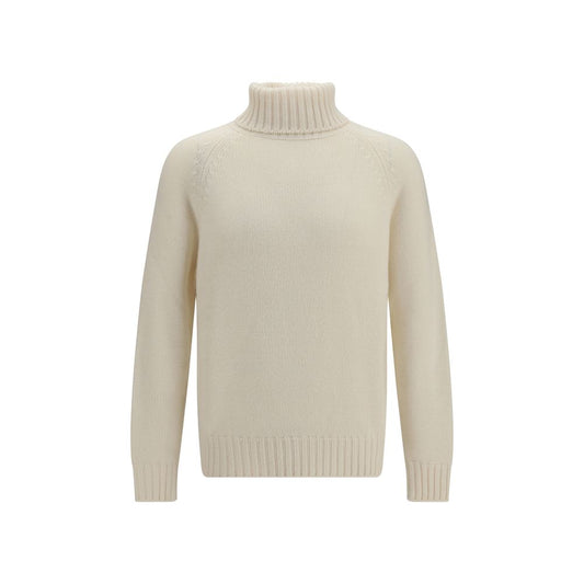 White Cashmere Turtleneck