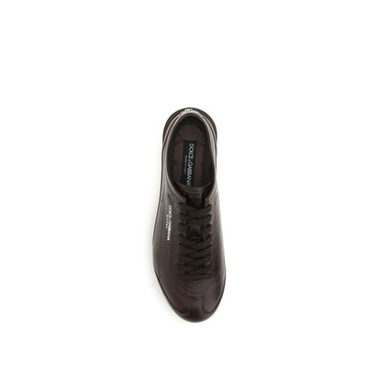 Brown Calf Leather Bos Taurus Low Top Sneakers
