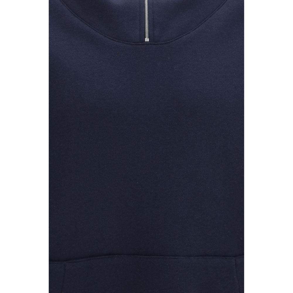 Blue Cotton Sweatshirt