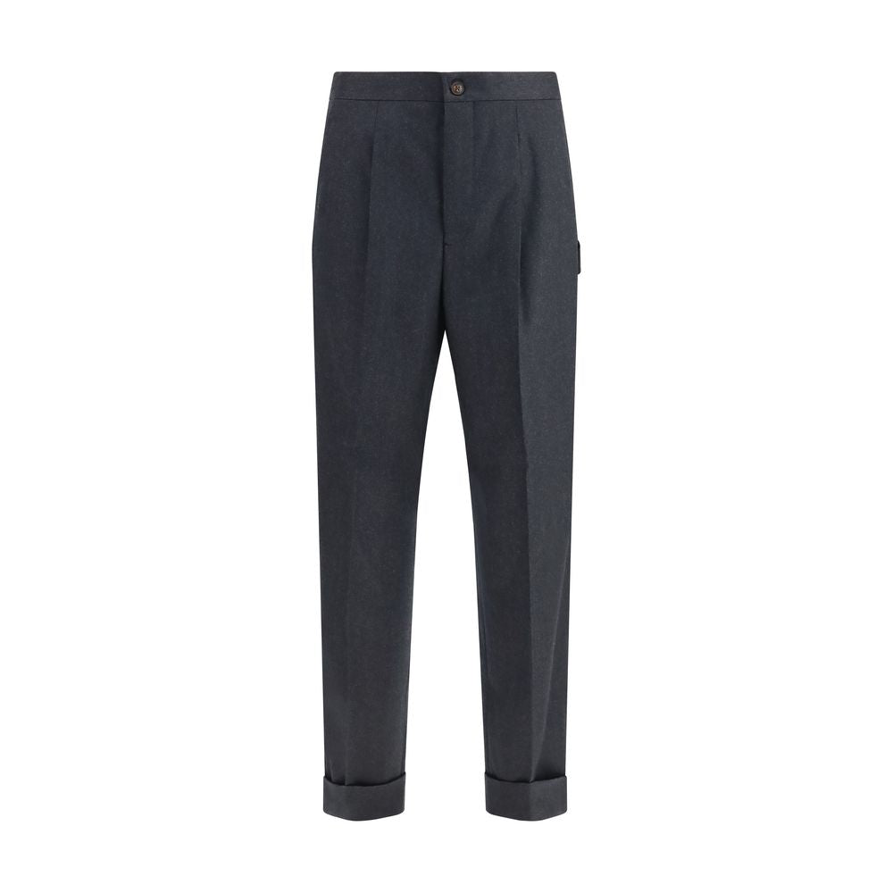 Gray Wool Oves Aries Dress Pants