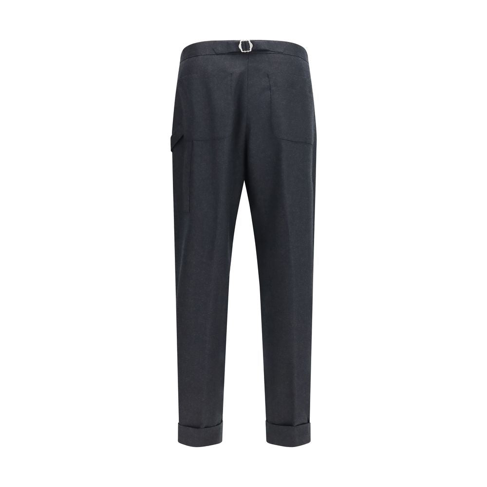 Gray Wool Oves Aries Dress Pants