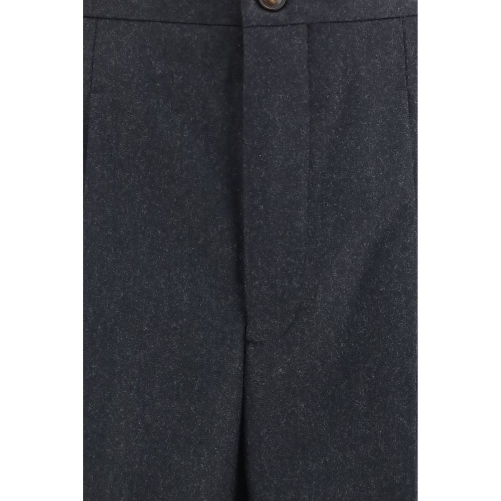 Gray Wool Oves Aries Dress Pants