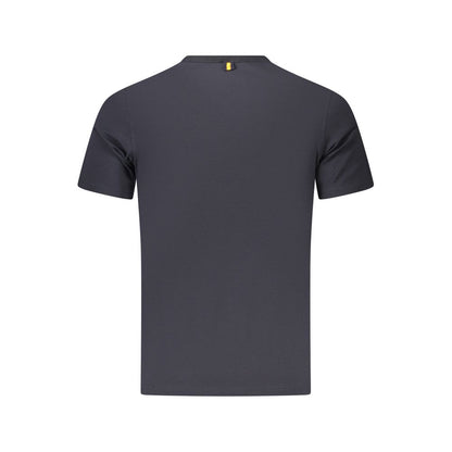 Blue Cotton Men's T-Shirt