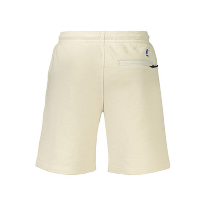 Beige Cotton Men's Jogger