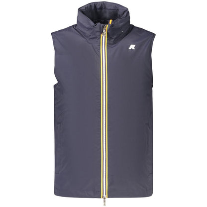 Blue Nylon Men's Jacket