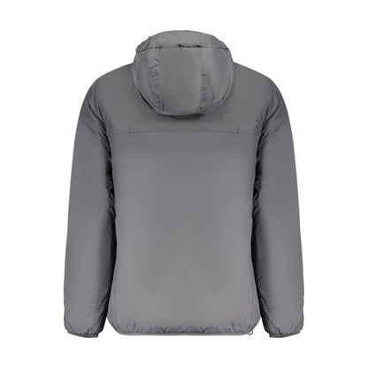 Grey Polyamide Men's Jacket