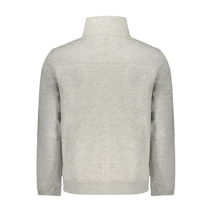 Gray Polyester Men's Sweatshirt