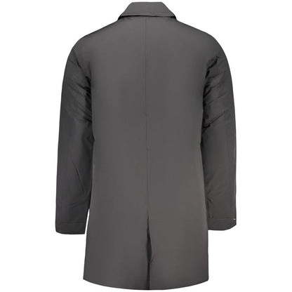 Black Polyamide Men's Jacket