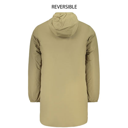 Green Nylon Men's Giacca