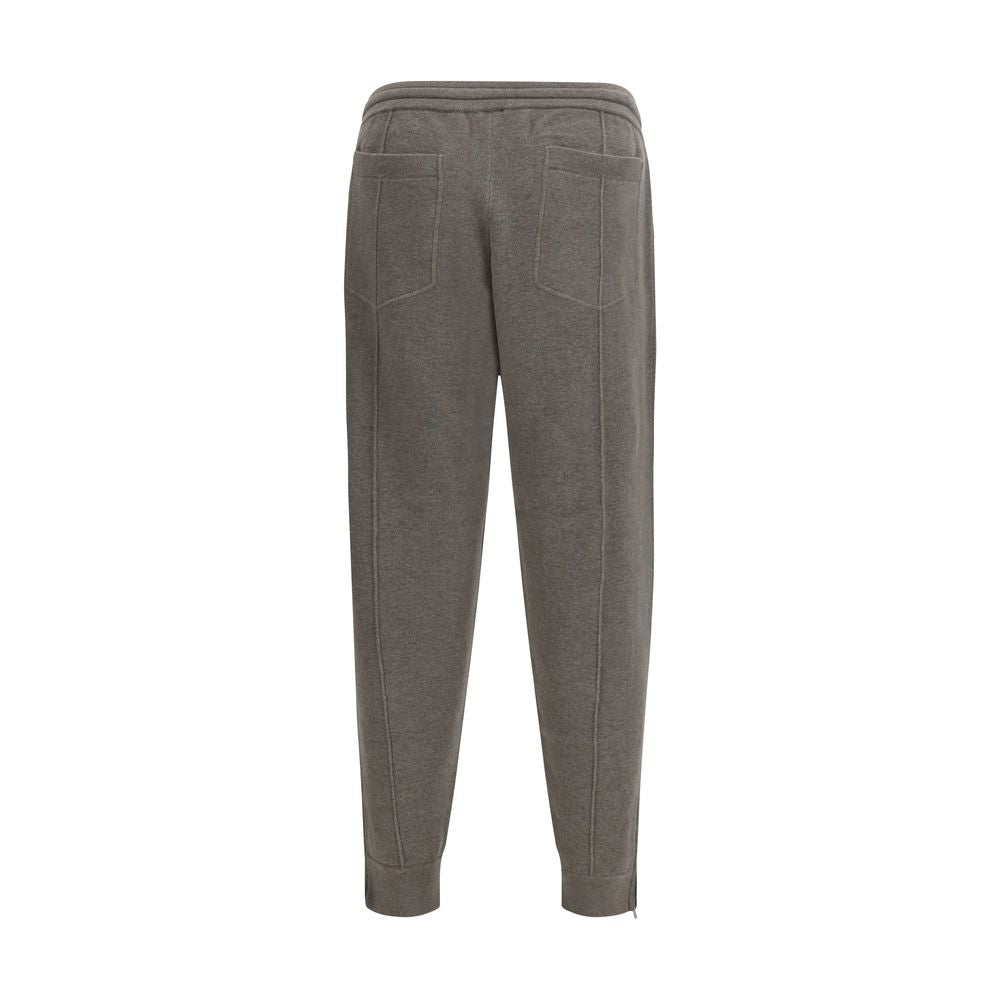 Bicolor Cashmere Joggers (Workout Pants)
