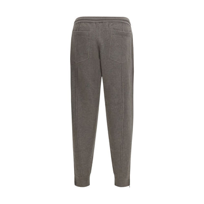 Bicolor Cashmere Joggers (Workout Pants)