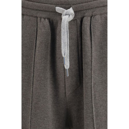 Bicolor Cashmere Joggers (Workout Pants)