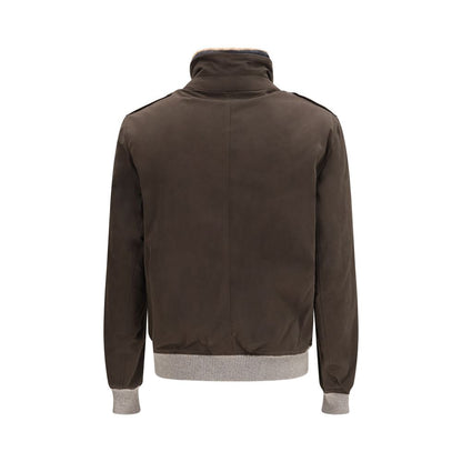 Brown Cotton Bomber