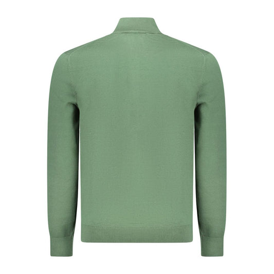 Green Cotton Men's Pullover